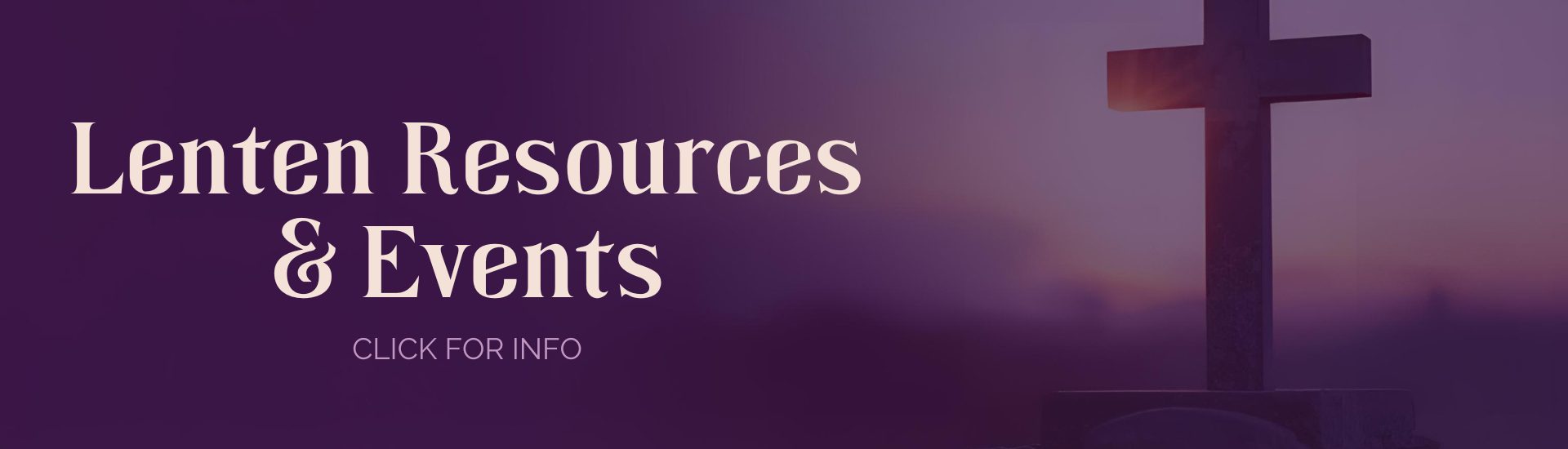 2026 Lenten Resources & Events